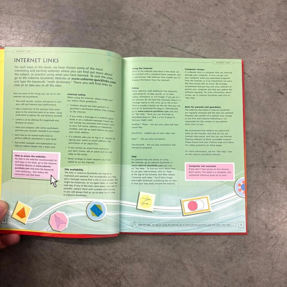 Illustrated Everyday Math Paperback Educational Workbook Homeschool Teacher